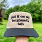 Put It On My Husband's Tab
