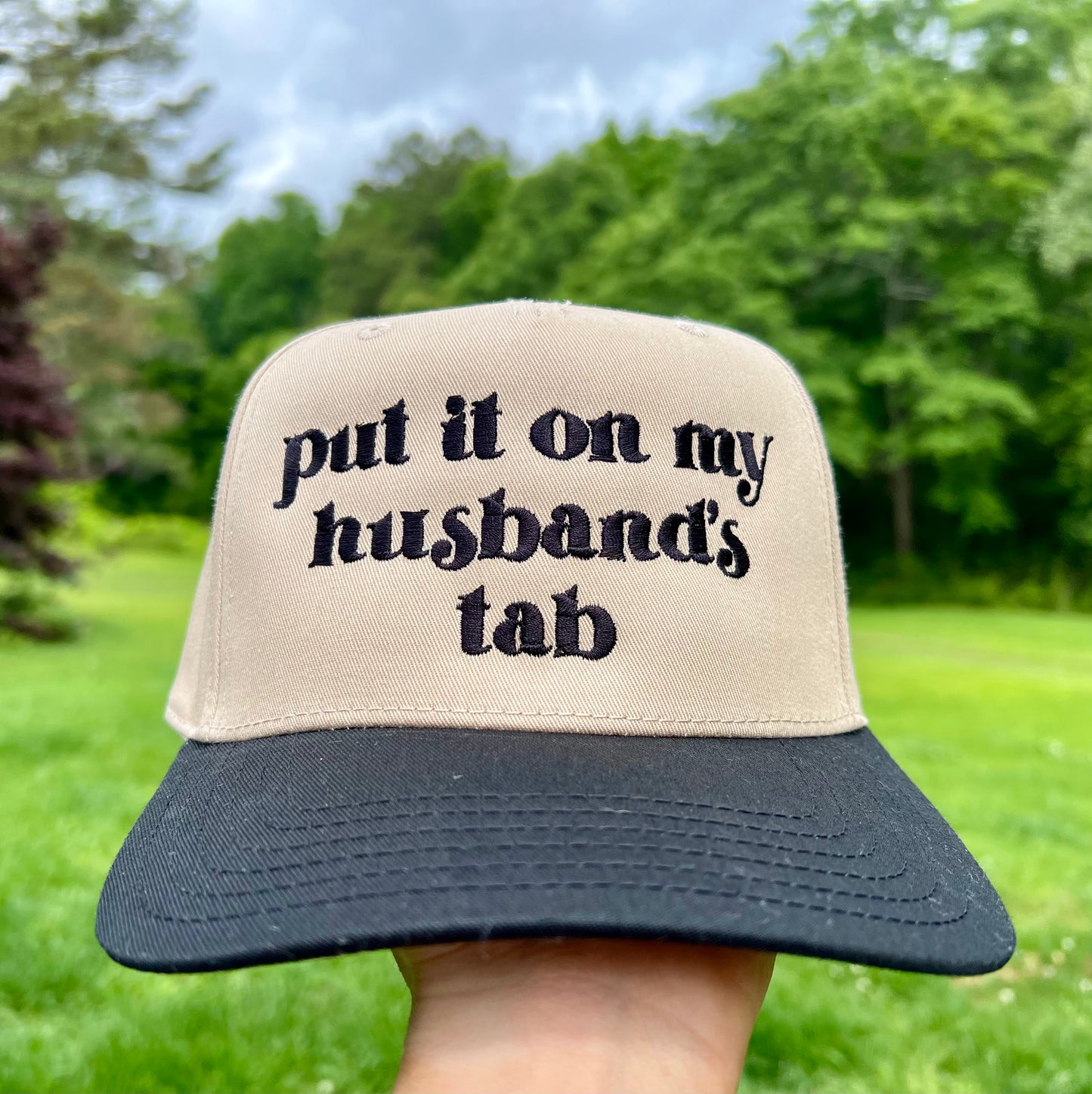 Put It On My Husband's Tab