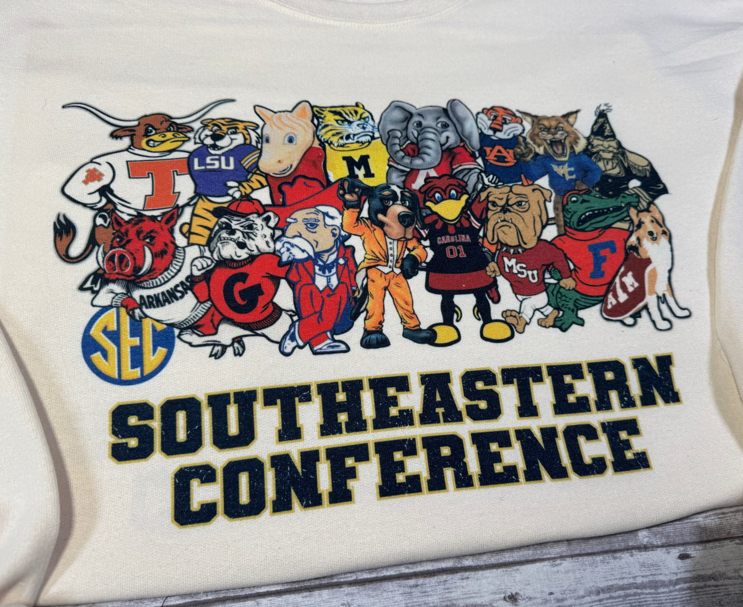*UPDATED* SEC Conference Sweatshirt