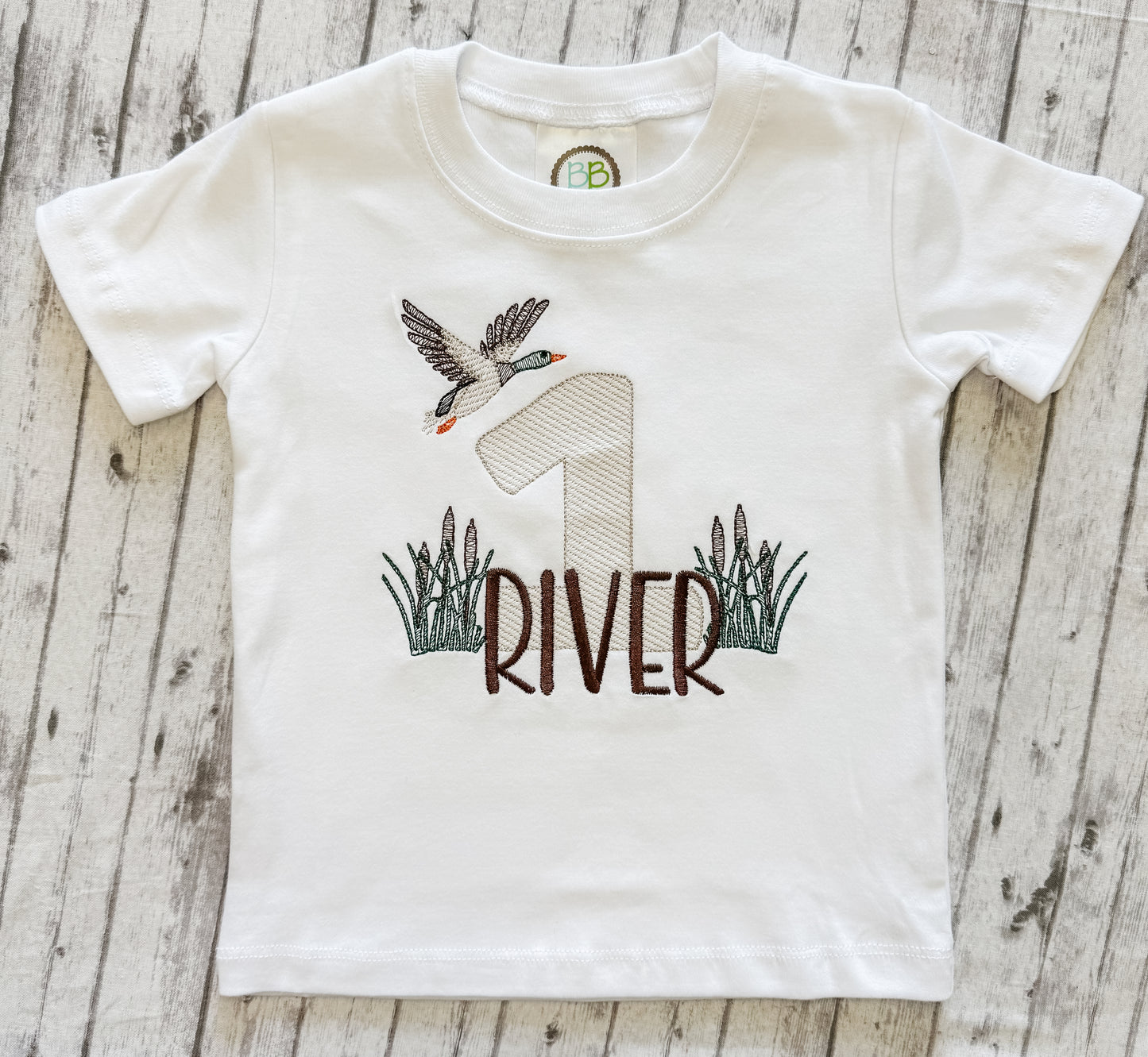 First Birthday Duck Tshirt