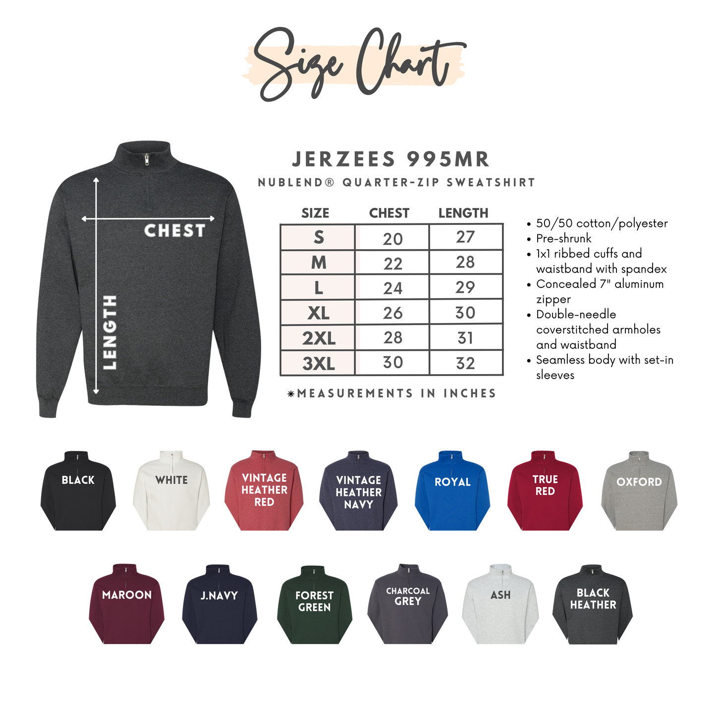 GH Quarter Zip(Black)