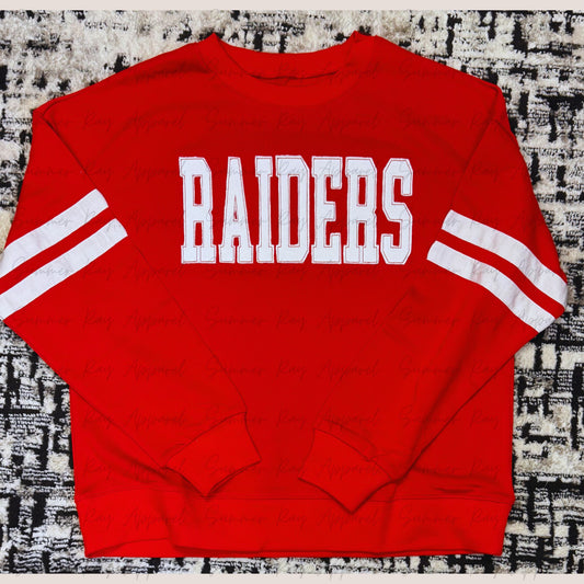 RAIDERS Vintage Striped Sleeve