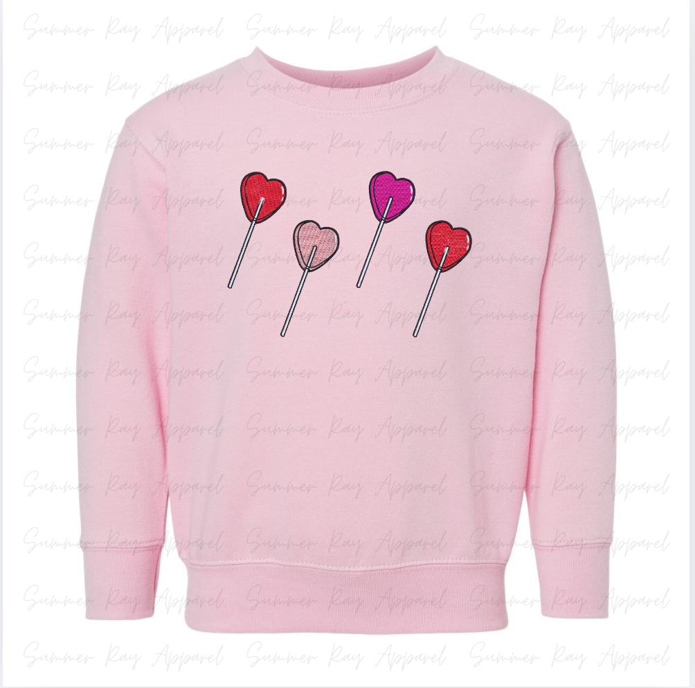 Valentine's Sucker Sweatshirt