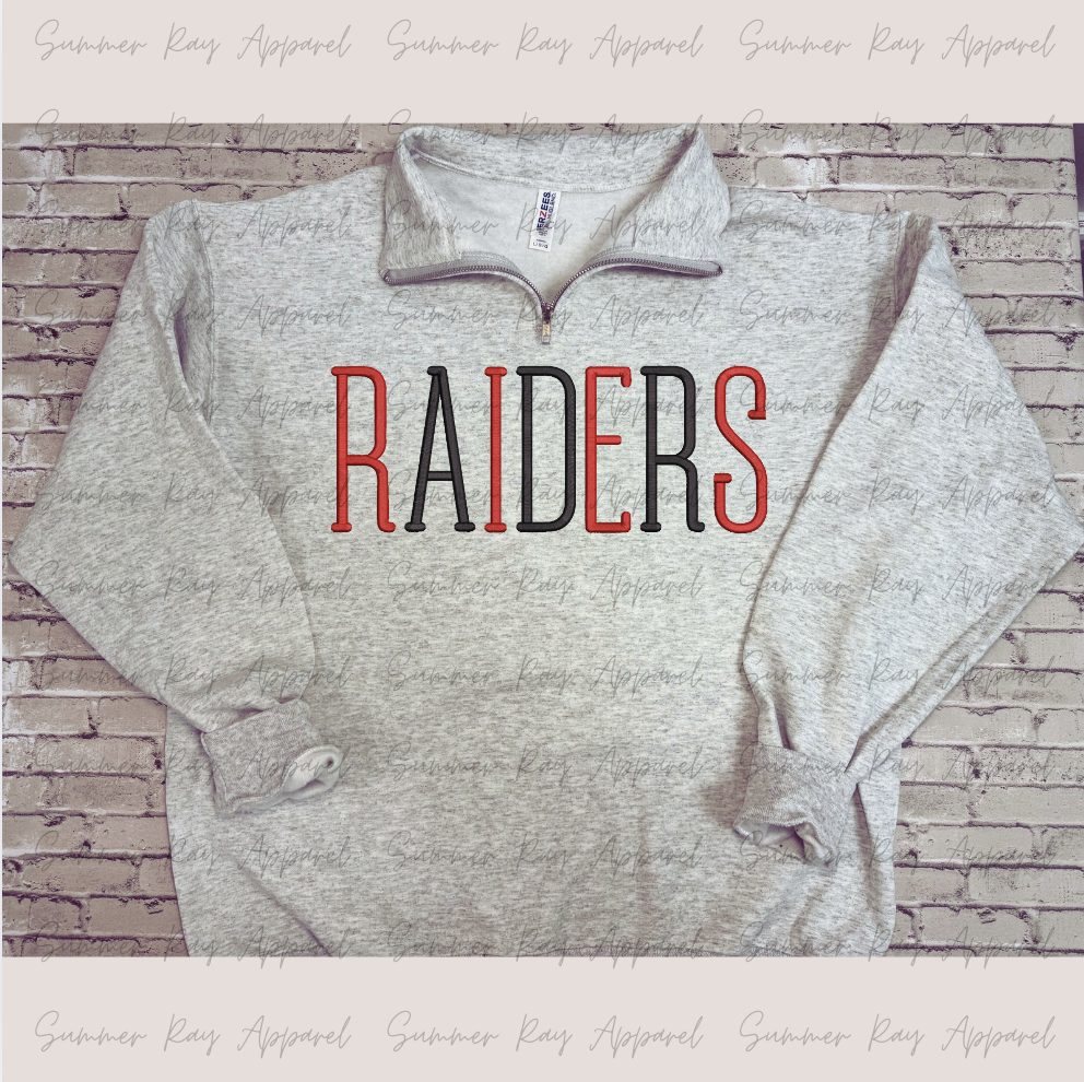 RAIDERS Quarter-Zip