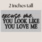Excuse me (HAT embroidery file)