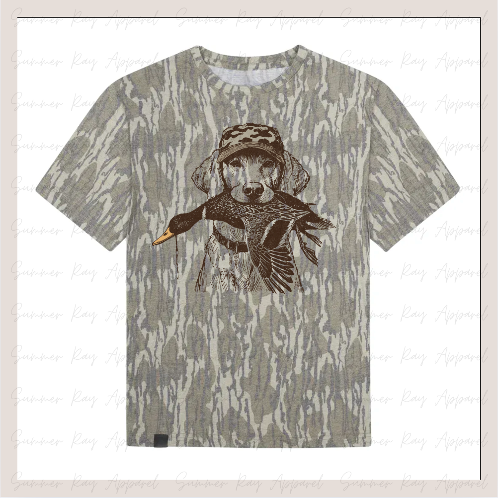 Washed Out Camo "The Best Boy" T-shirt