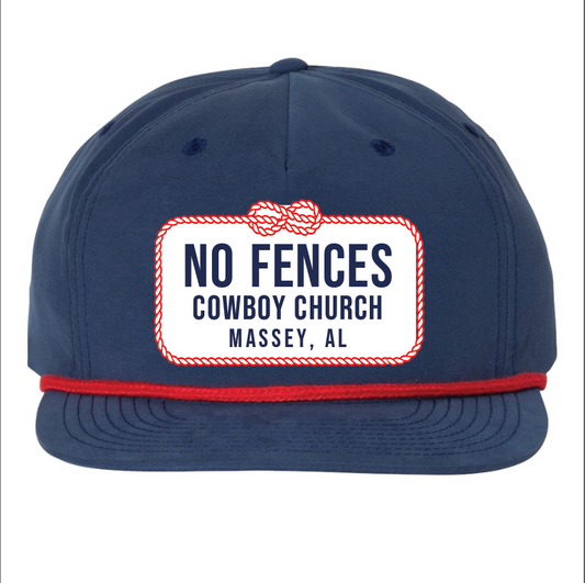 R256 No Fences Embroidered Patch Hat