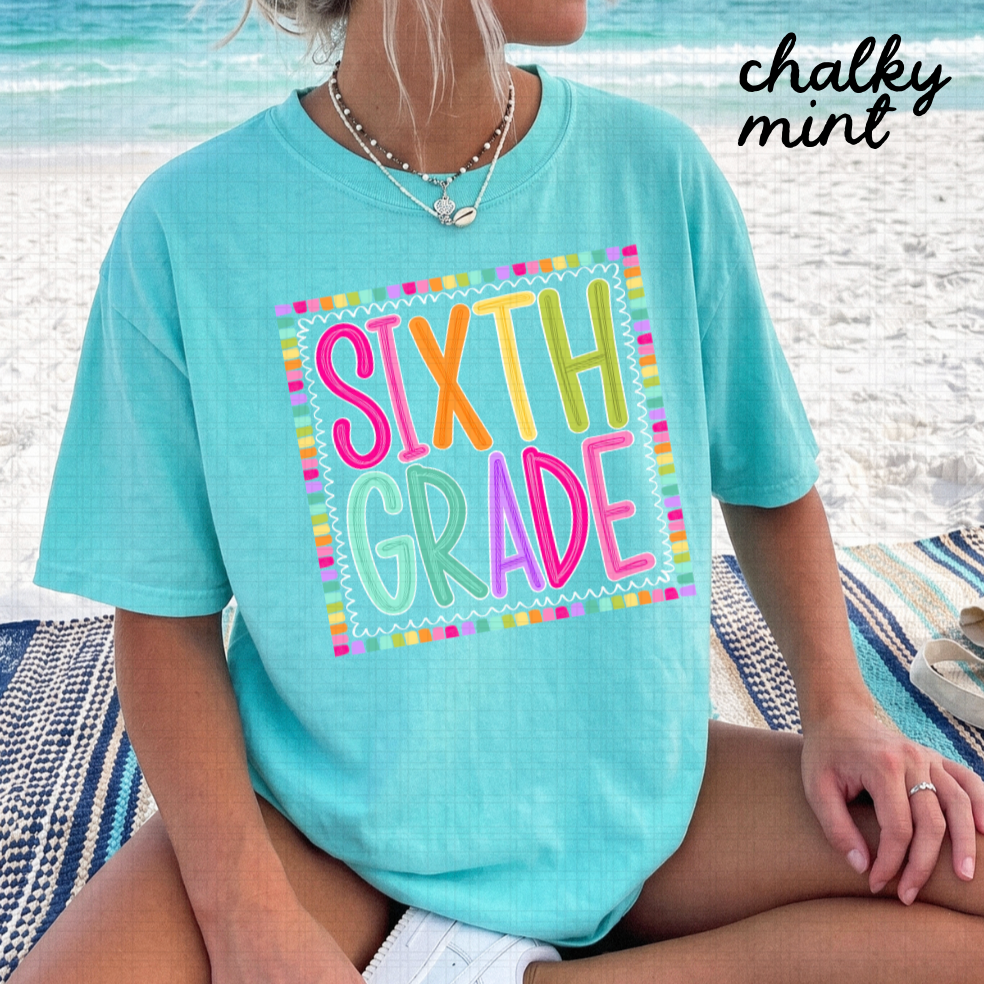 Color Stripe Grade T-shirt