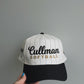 Cullman Softball Striped Trucker Hat **ADDED SIDE AND BACK DETAILS**
